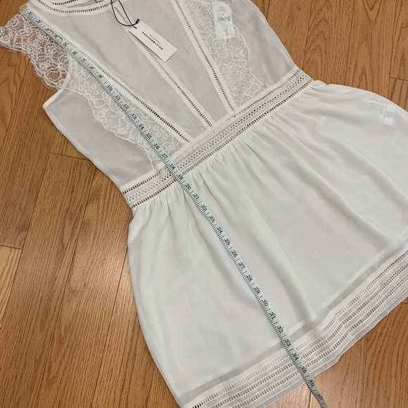 Nwt Boho White Summer Dress - Picture 4 of 13